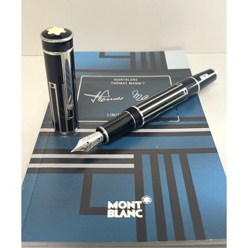 PENNA STILOGRAFICA MONTBLANC THOMAS MANN EDIZIONE LIMITATA FOUNTAIN PEN BROCHURE