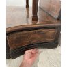 ANTICO INGINOCCHIATOIO BAROCCO ROMA LEGNO NOCE SECRETAIRE CHIESA 1700 EPOCA
