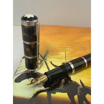 PENNA STILOGRAFICA MONTBLANC MIGUEL DE CERVANTES EDIZIONE LIMITATA FOUNTAIN PEN