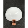 COPPIA LAMPADE PARETE VINTAGE MURANO VENINI VICTORIA VICTOR DESIGN APPLIQUE