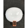 COPPIA LAMPADE PARETE VINTAGE MURANO VENINI VICTORIA VICTOR DESIGN APPLIQUE