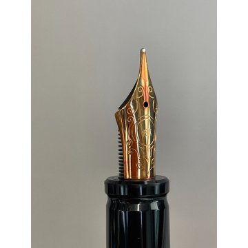 PENNA STILOGRAFICA AURORA CARLO GOLDONI BOX FOUNTAIN PEN ITALY ORO 14K SCATOLA