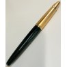 WATERMAN Edson Smeraldo PENNA STILOGRAFICA Vintage Fountain Pen VERDE ORO plume