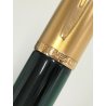 WATERMAN Edson Smeraldo PENNA STILOGRAFICA Vintage Fountain Pen VERDE ORO plume
