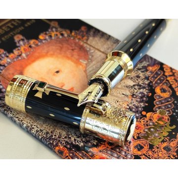 MONTBLANC Queen Elizabeth I PATRON of ART Lim. Edition 4810 PENNA STILOGRAFICA