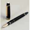 MONTBLANC Meisterstuck 114 HOMMAGE W. A. Mozart NERO ORO Penna Stilografica MINI