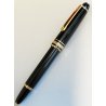 MONTBLANC Meisterstuck 114 HOMMAGE W. A. Mozart NERO ORO Penna Stilografica MINI