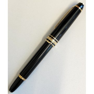 MONTBLANC Meisterstuck 114 HOMMAGE W. A. Mozart NERO ORO Penna Stilografica MINI