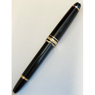 MONTBLANC Meisterstuck 114 HOMMAGE W. A. Mozart NERO ORO Penna Stilografica MINI