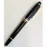 MONTBLANC Meisterstuck 114 HOMMAGE W. A. Mozart NERO ORO Penna Stilografica MINI