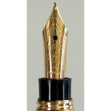 MONTBLANC Meisterstuck 114 HAWAM Coral ROSSO ORO Penna Stilografica MINI nib 18k