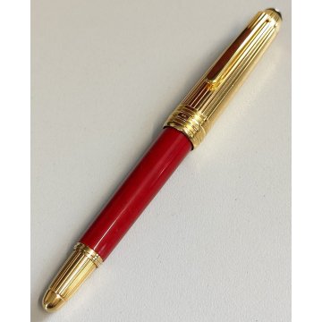 MONTBLANC Meisterstuck 114 HAWAM Coral ROSSO ORO Penna Stilografica MINI nib 18k