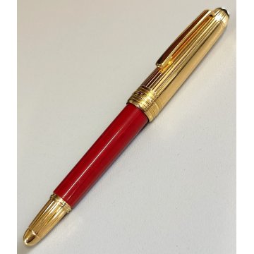 MONTBLANC Meisterstuck 114 HAWAM Coral ROSSO ORO Penna Stilografica MINI nib 18k