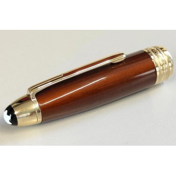 Montblanc SOLITAIRE Le Grand Citrine PENNA STILOGRAFICA nib ORO 18k Fountain Pen