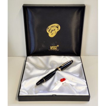 Montblanc WEDDING 146 Le Grand PENNA STILOGRAFICA nib ORO 14k Fountain Pen BOX