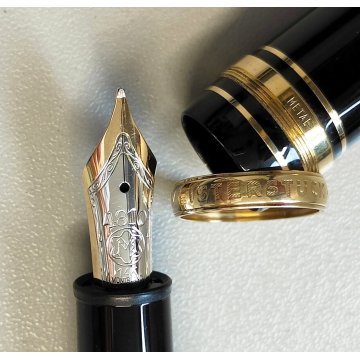 Montblanc WEDDING 146 Le Grand PENNA STILOGRAFICA nib ORO 14k Fountain Pen BOX