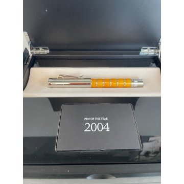 PENNA STILOGRAFICA GRAF VON FABER CASTELL AMBER OF THE YEAR 2004 FOUNTAIN PEN