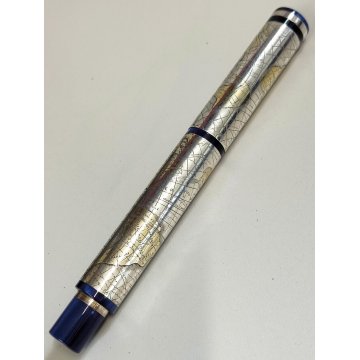 MONTEGRAPPA Gea 2001 Lim. Edition PENNA STILOGRAFICA Argento 925 FOUNTAIN PEN