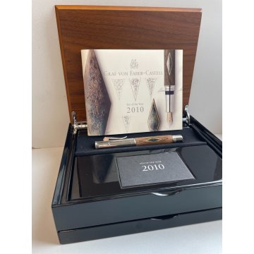 PENNA STILOGRAFICA GRAF VON FABER CASTELL OF THE YEAR 2010 FOUNTAIN PEN box