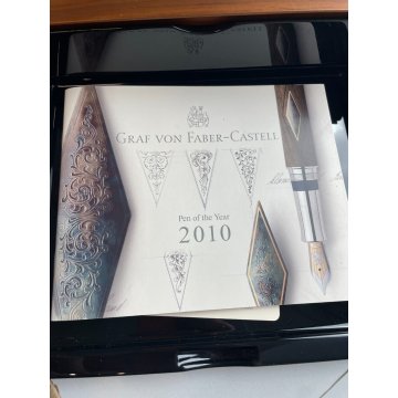 PENNA STILOGRAFICA GRAF VON FABER CASTELL OF THE YEAR 2010 FOUNTAIN PEN box