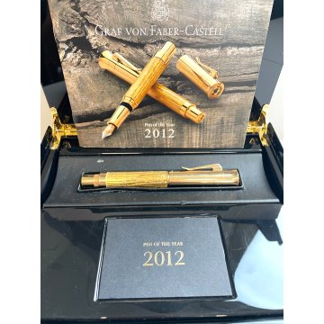 PENNA STILOGRAFICA GRAF VON FABER CASTELL OF THE YEAR 2012 FOUNTAIN PEN box