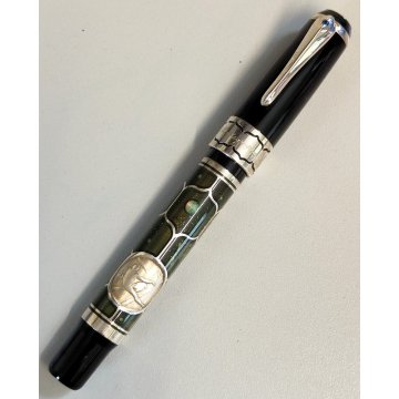 MONTEGRAPPA Cosmos ENIGMA Lim. Edition PENNA STILOGRAFICA Argento FOUNTAIN PEN