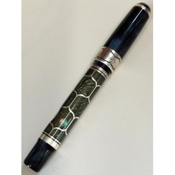 MONTEGRAPPA Cosmos ENIGMA Lim. Edition PENNA STILOGRAFICA Argento FOUNTAIN PEN