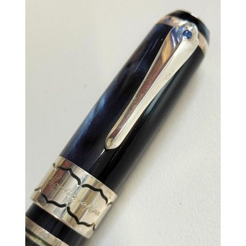 MONTEGRAPPA Cosmos ENIGMA Lim. Edition PENNA STILOGRAFICA Argento FOUNTAIN PEN