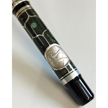 MONTEGRAPPA Cosmos ENIGMA Lim. Edition PENNA STILOGRAFICA Argento FOUNTAIN PEN