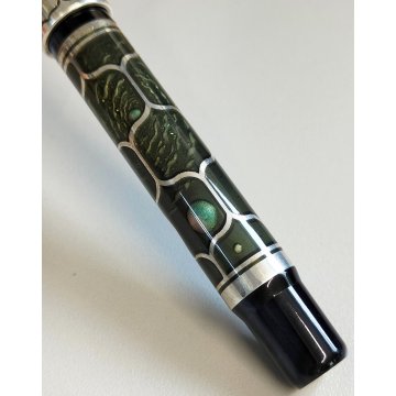 MONTEGRAPPA Cosmos ENIGMA Lim. Edition PENNA STILOGRAFICA Argento FOUNTAIN PEN