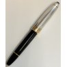 Montblanc SOLITAIRE 146 Doué Argento 925 PENNA STILOGRAFICA Fountain Pen PLUME