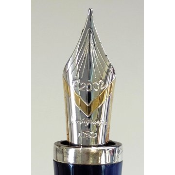 MONTEGRAPPA Euro 2002 Lim. Edition PENNA STILOGRAFICA Argento 925 FOUNTAIN PEN