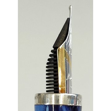 MONTEGRAPPA Euro 2002 Lim. Edition PENNA STILOGRAFICA Argento 925 FOUNTAIN PEN