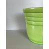 ANTICO VASO CACHE POT PORTAVASO CERAMICA DESIGN Giovanni Petucco VERDE '50
