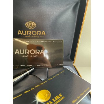 PENNA STILOGRAFICA AURORA ULTIMA LIRA EDIZIONE LIMITATA BOX FOUNTAIN PEN ITALY