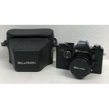 ANTICA MACCHINA FOTOGRAFICA BELL E HOWELL TTL 2 ORIGINALE VINTAGE NERO EPOCA OLD