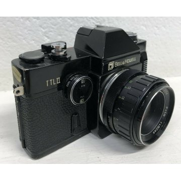 ANTICA MACCHINA FOTOGRAFICA BELL E HOWELL TTL 2 ORIGINALE VINTAGE NERO EPOCA OLD