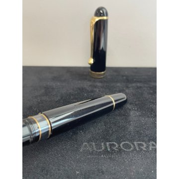 PENNA STILOGRAFICA AURORA 88 BIG BOX FOUNTAIN PEN ITALY SCATOLA BROCHURE ORO 14K