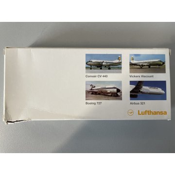 Lotto 3 AEROMODELLO Lufthansa Air CV440 Viscount A321 Schabak Model 1:600