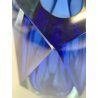 VASO MURANO VETRO SOMMERSO A. Mandruzzato BLU COBALTO SFACCETTATO VINTAGE '50