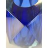 VASO MURANO VETRO SOMMERSO A. Mandruzzato BLU COBALTO SFACCETTATO VINTAGE '50
