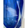 VASO MURANO VETRO SOMMERSO A. Mandruzzato BLU COBALTO SFACCETTATO VINTAGE '50