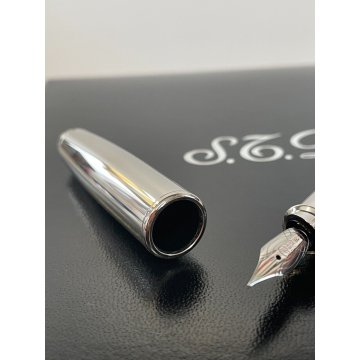 PENNA STILOGRAFICA S.T DUPONT SKY AND FIRE EDIZIONE LIMITATA FOUNTAIN PEN BOX