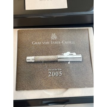 PENNA STILOGRAFICA GRAF VON FABER CASTELL 2005 FOUNTAIN PEN Galuchat oliva box