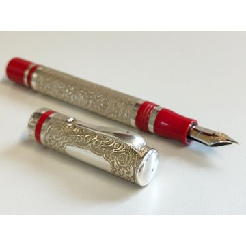 MONTEGRAPPA Cosmopolitan Lim Edition PENNA STILOGRAFICA Argento 925 FOUNTAIN PEN