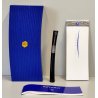 WATERMAN Serenite PENNA STILOGRAFICA Vintage Fountain Pen NERO ARGENTO plume BOX