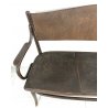 PANCA PANCHINA SEDIA LEGNO CURVO DIVANETTO THONET 3 POSTI DECORAZIONI EPOCA 1900
