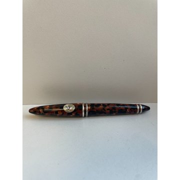 PENNA STILOGRAFICA VALLECCHI VOYAGE ARGENTO EDIZIONE LIMITATA FOUNTAIN PEN