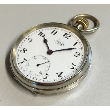 ANTICO OROLOGIO TASCA Lanco EPOCA anni 60 OLD POCKET WATCH montre de poche SWISS