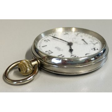 ANTICO OROLOGIO TASCA Lanco EPOCA anni 60 OLD POCKET WATCH montre de poche SWISS